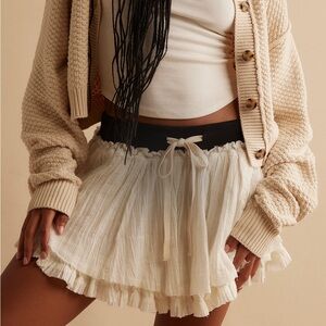 Free People Pretty Please Mini Skirt